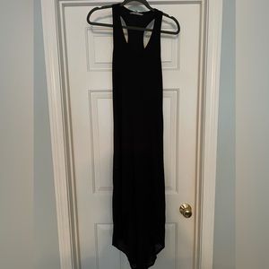 Black long Athleta dress.